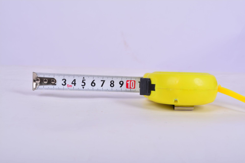 ABS korpuss ar tērauda lentu, izturīgs mērītājs mājas lietošanai