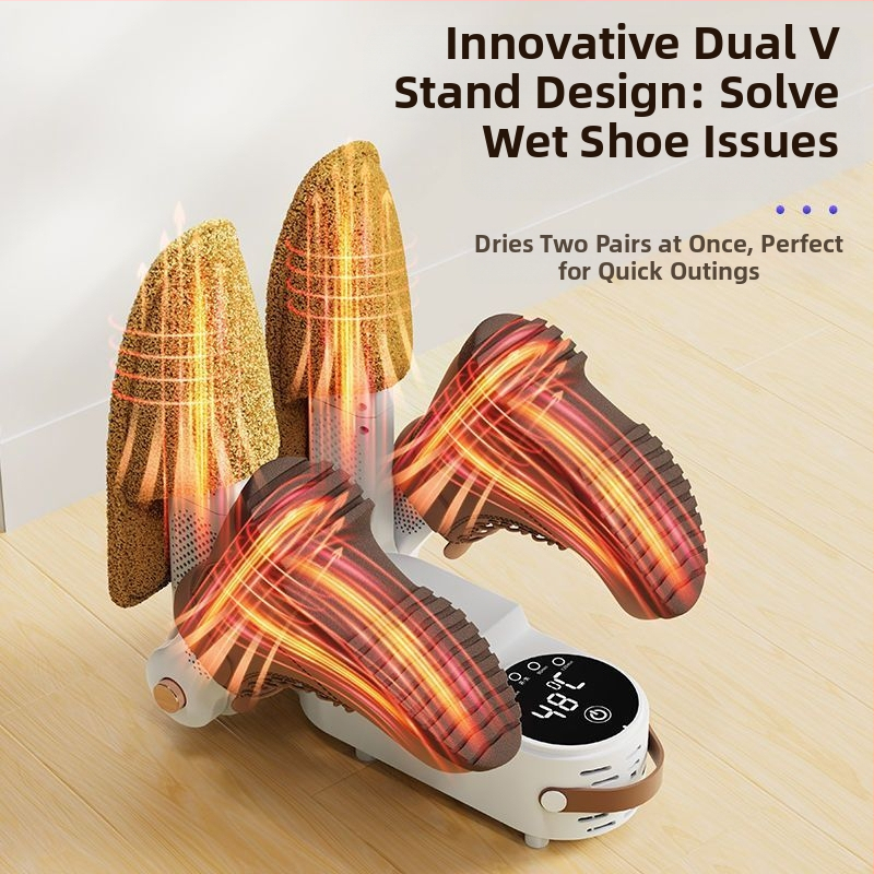 Сушилник за обувки — напълно автоматичен, двойно използване за сухо и мокро, бързо сушене, дезодориране, стерилизиране