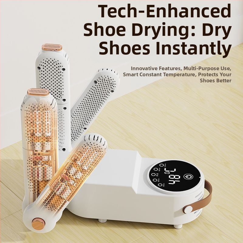 Сушилник за обувки — напълно автоматичен, двойно използване за сухо и мокро, бързо сушене, дезодориране, стерилизиране