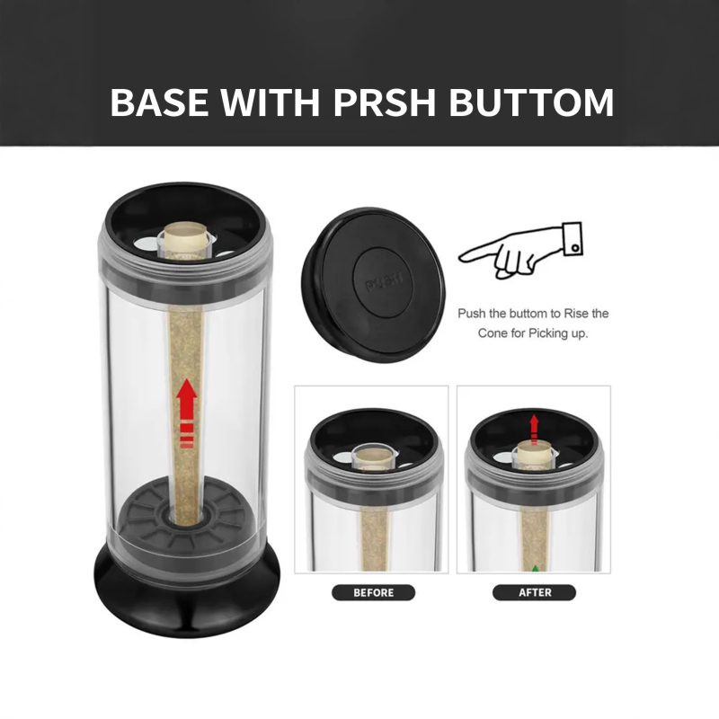 Μηχανή ρολλίματος τσιγάρων από κράμα ψευδάργύρου με χειροκίνητο μηχανισμό, τετραπλή μεταλλική κατασκευή, λειτουργία αποθήκευσης, ανθεκτική στον άνεμο, εκτύπωση λογότυπου, επαναχρησιμοποιούμενο