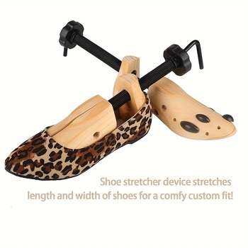 Ξύλινα πέλματα για παπούτσια από ύφασμα, σετ 2 τεμάχια