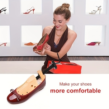 Ξύλινα πέλματα για παπούτσια από ύφασμα, σετ 2 τεμάχια