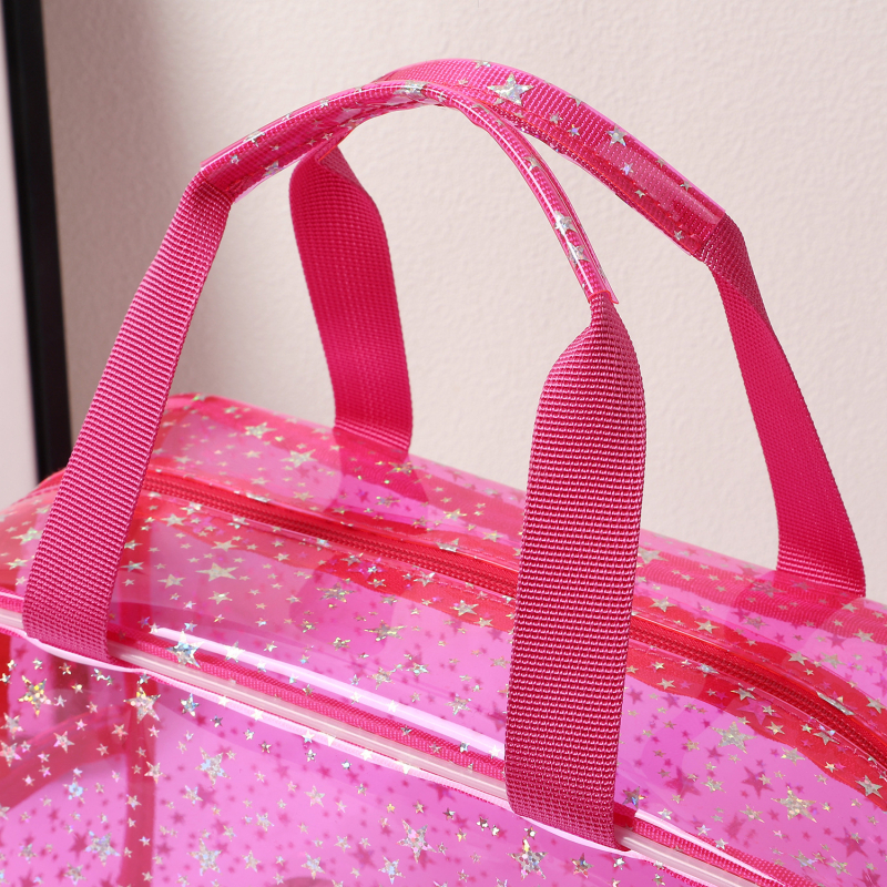 Geantă de toalete din PVC, cuboidă, impermeabilă și multifuncțională, pentru călătorii și depozitare de machiaj