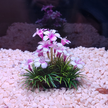 Διάκοσμητικό ενυδρείου από PE – Σχήμα στριφωμένου άνθους-τρομπέτας, κωδικός jd601100107214076, εξοπλισμός ενυδρείου