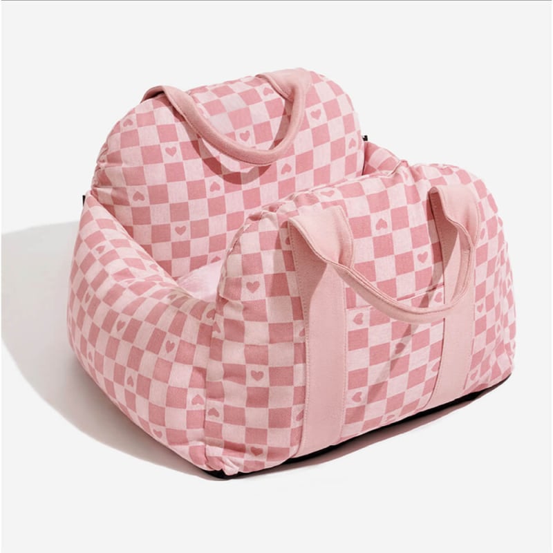 Automašīnas suņa guļvieta priekšējā sēdeklī, pārnēsājama visu sezonu, mazgājamā un noņemamā, Hongruey