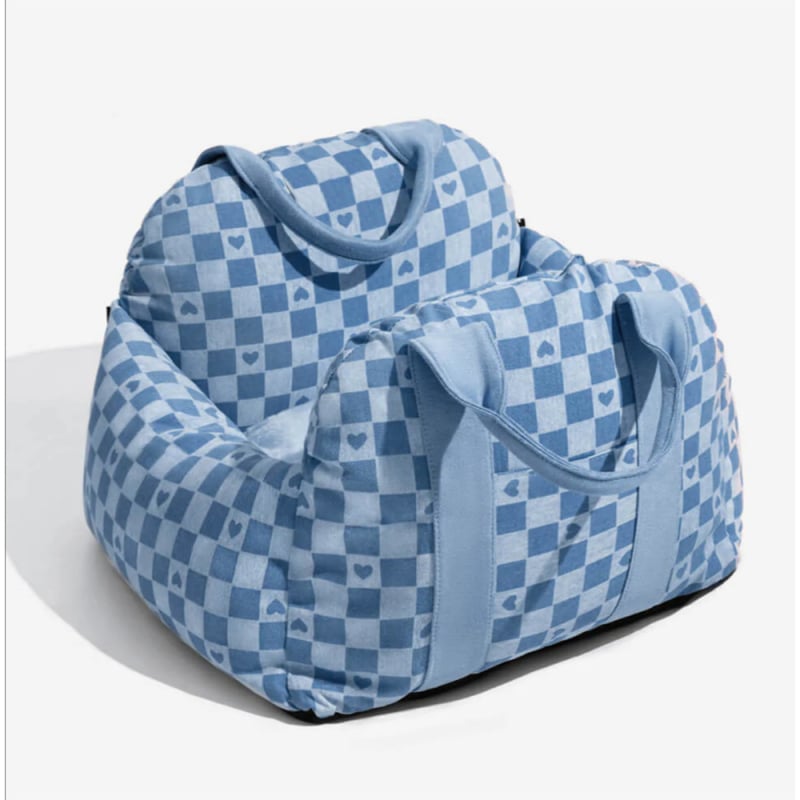 Automašīnas suņa guļvieta priekšējā sēdeklī, pārnēsājama visu sezonu, mazgājamā un noņemamā, Hongruey