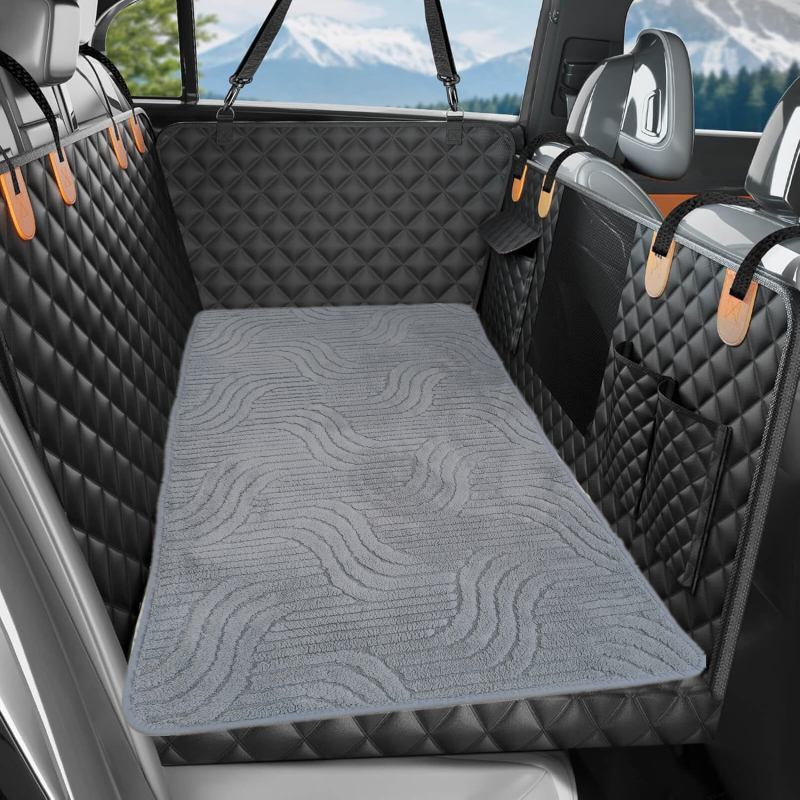 Auto sēdekļa spilvens – audums, modelis 18888, zīmols MiQiao, piemērots sunim