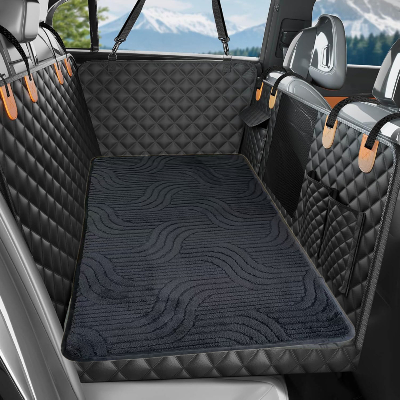 Auto sēdekļa spilvens – audums, modelis 18888, zīmols MiQiao, piemērots sunim