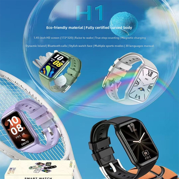 Ceas inteligent cu numărătoare de pași, monitorizare a ritmului cardiac, monitorizare a somnului, detecție a oxigenului din sânge și apeluri Bluetooth