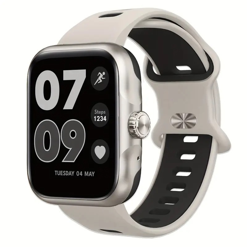 Ceas inteligent pentru sporturi și drumeții cu monitorizare ritm cardiac, număr pași, monitorizare somn, detecție oxigen în sânge și apeluri Bluetooth