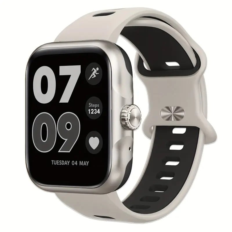 Ceas inteligent pentru sporturi și drumeții cu monitorizare ritm cardiac, număr pași, monitorizare somn, detecție oxigen în sânge și apeluri Bluetooth