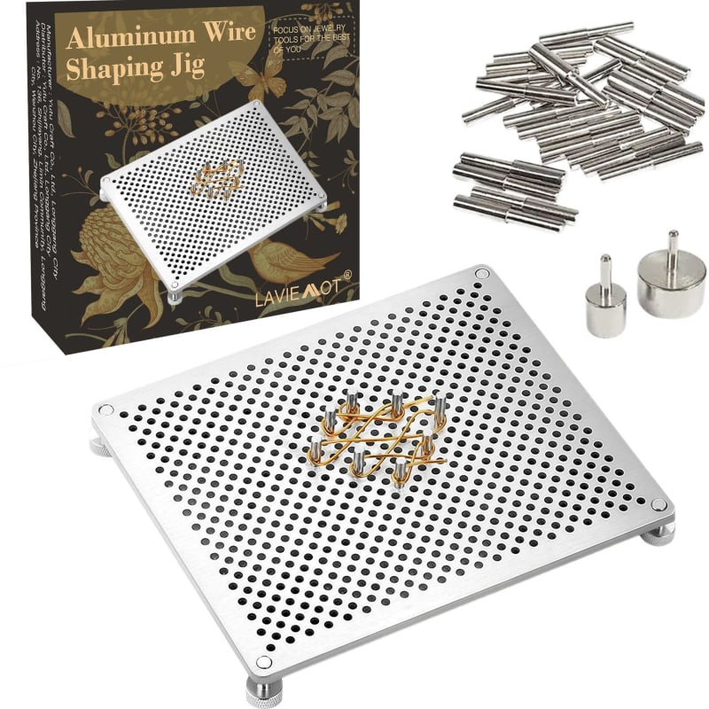 Ζιγκ τύλιξης καλωδίων για κοσμήματα — μεταλλικό εργαλείο περιέλιξης, από την LAVIEMOT, κυκλοφόρησε την άνοιξη 2024