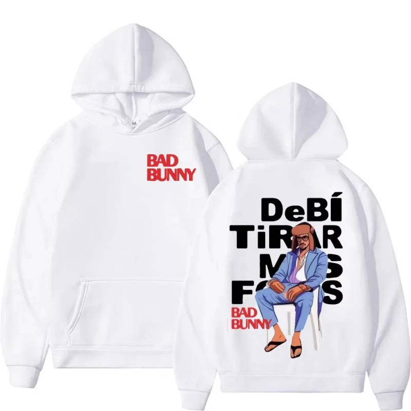 Kapucnis pulóver - hosszú ujjú, nyomtatott minta, poliészter 71–80%, tavaszi laza