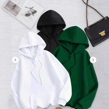 Džemperis su gobtuvu, 3 dalių komplektas su dirželiu ir 3D kišenėmis, ilgos rankovės, poliesteris.