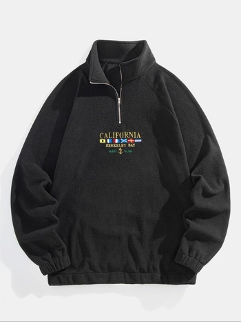 Φούτερ με κουκούλα και ψηλό γιακά, λεπτό ύφασμα, άνετη γραμμή, corduroy ύφασμα με τρίχωμα κουνελιού 96%+