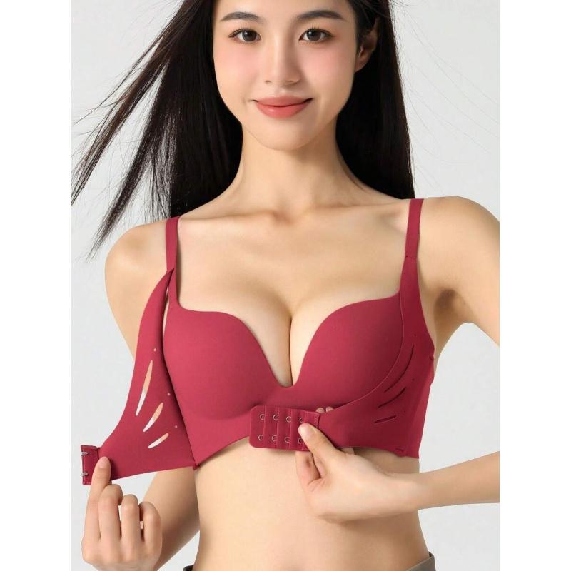 Μπραλέτ με μπροστινό κλείσιμο, επενδυμένο, δαντελένιο νάιλον, Κύπελλα τύπου Rabbit Ear, χωρίς επενδυμένες κάψες, με επένδυση από βαμβάκι