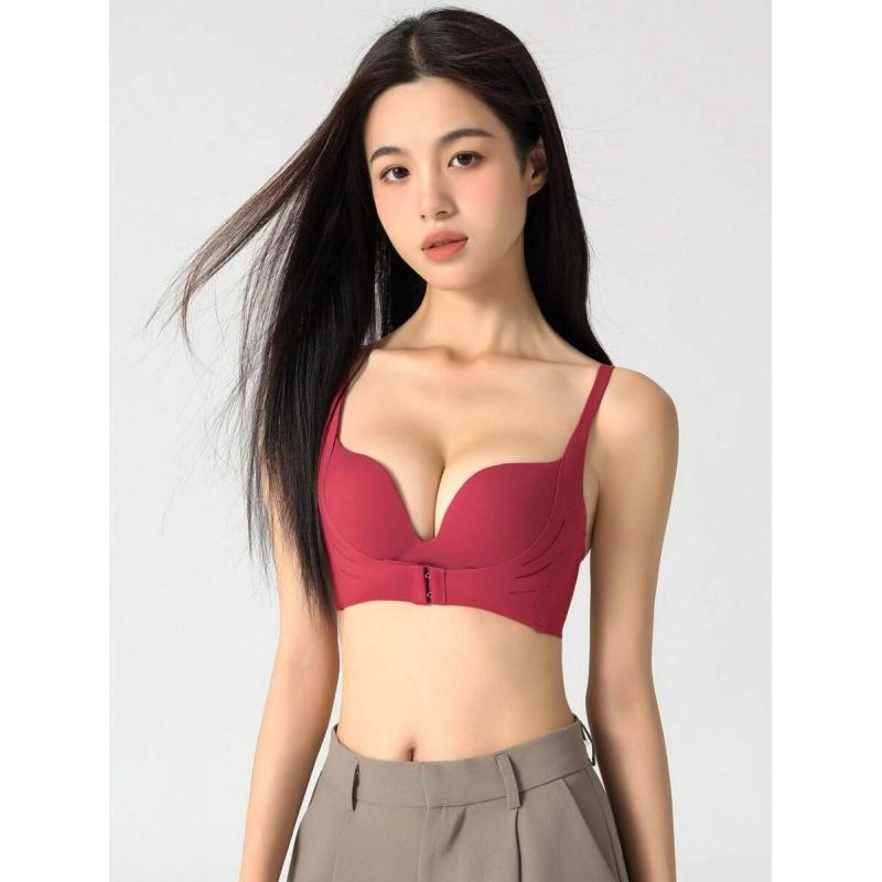 Μπραλέτ με μπροστινό κλείσιμο, επενδυμένο, δαντελένιο νάιλον, Κύπελλα τύπου Rabbit Ear, χωρίς επενδυμένες κάψες, με επένδυση από βαμβάκι