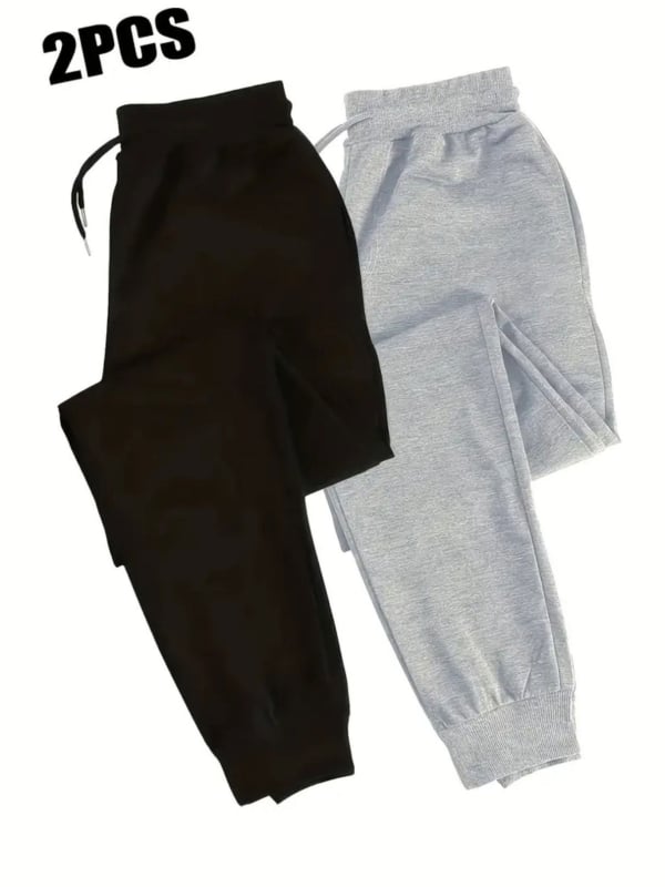 Vīriešu garās sporta bikses ar flīsa iekšējo oderi, viduklis vidējā līmenī, pieguļošs griezums, šaurs taisns piegriezums