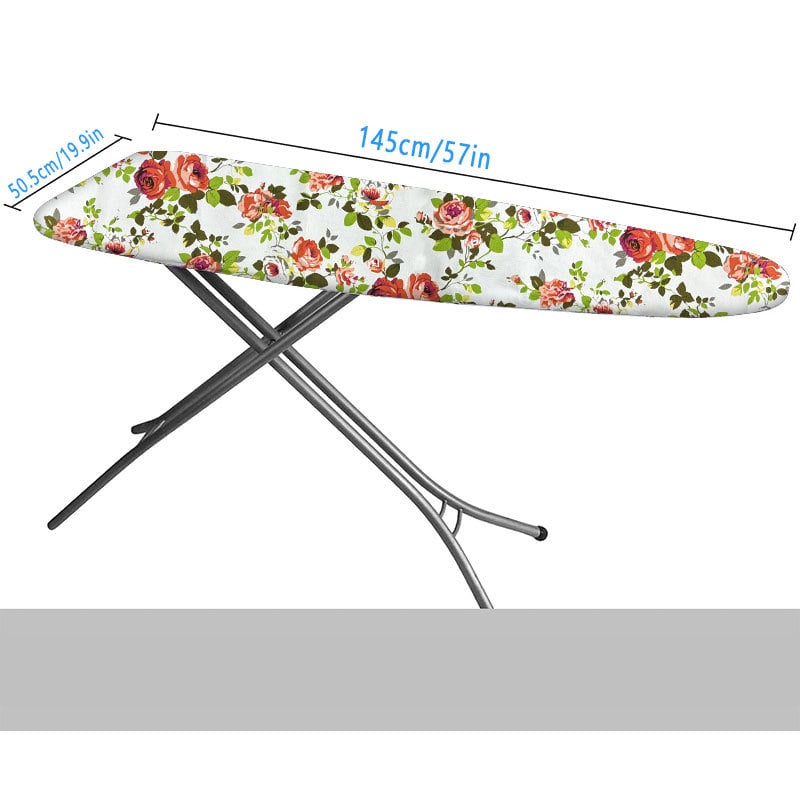 Κάλυμμα για επιφάνεια σιδερώματος – Εκτυπωμένος σχεδιασμός, Πολυεστέρας, Υψηλής θερμοκρασίας επίστρωση, Αντι-καύμα, Θερμική μόνωση