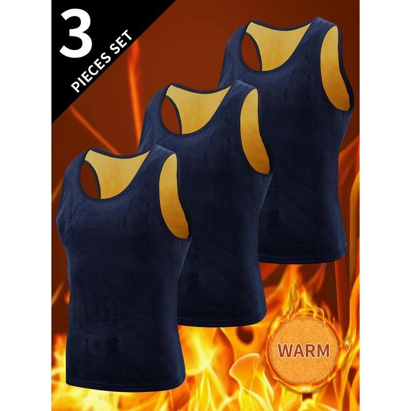 3 dalių vyriškų liemenėlių komplektas – dryžuotas, laisvas kirpimas, apvali kaklo iškirptė, lininis audinys, 2025 m. pavasaris