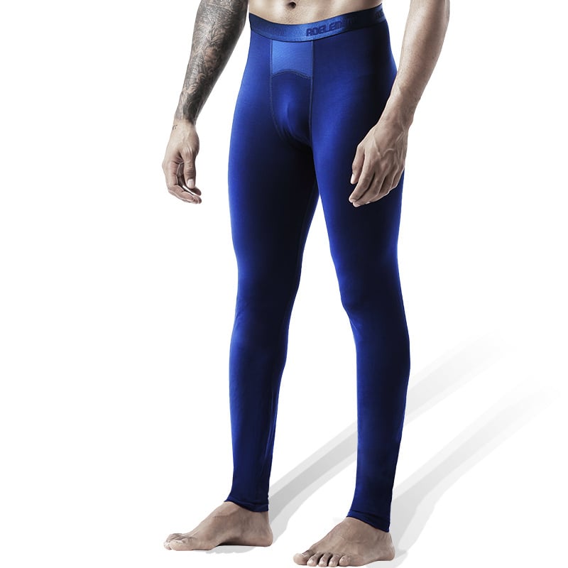 Ανδρικά ζεστά slim-fit cropped παντελόνια από ίνες αναγεννημένης κυτταρίνης, μονόστρωμα