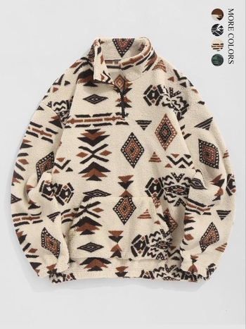 Corduroy Rabbit Hair Hooded Jacket, Fitted, Thin, Drawstring and Zipper Hem, Casual Style