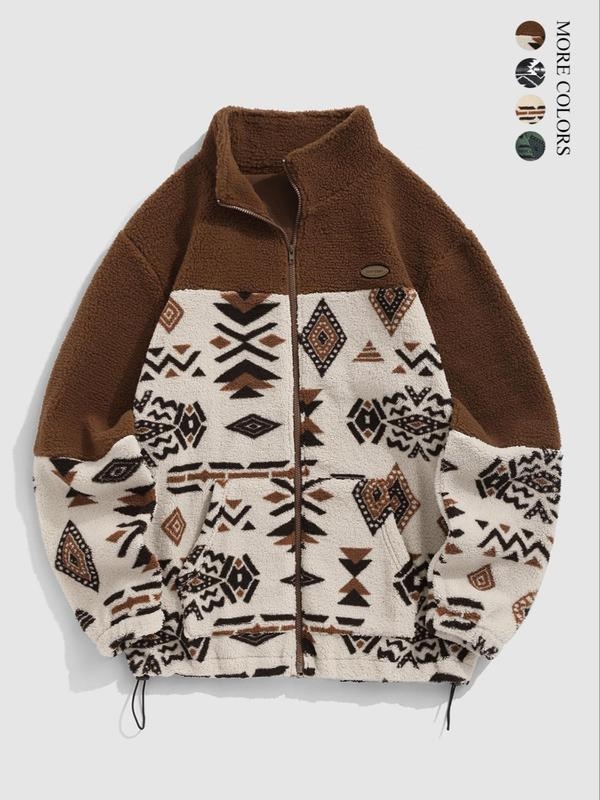 Corduroy Rabbit Hair Hooded Jacket, Fitted, Thin, Drawstring and Zipper Hem, Casual Style