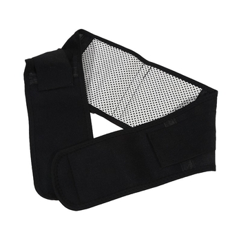 Ζώνη μέσης με αυτοθερμότητα και τουρμαλίνη; μαγνητικό συνθετικό ύφασμα θέρμανσης και βέλκρο; ενήλικος; κατάλληλη για υγεία μασάζ και ποδηλασία