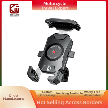 Kewig universālais tālruņa turētājs no sakausējuma ar automatisku aizslēgu