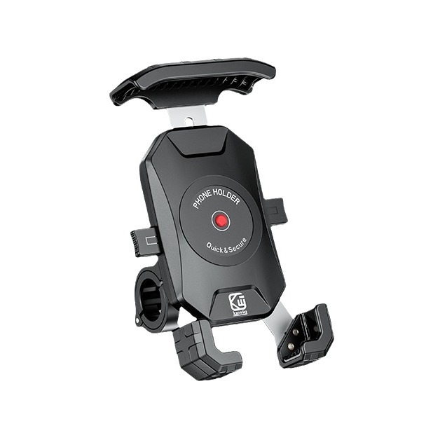 Kewig universālais tālruņa turētājs no sakausējuma ar automatisku aizslēgu