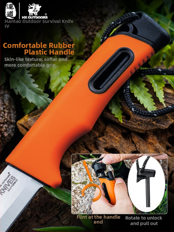 4ης γενιάς επιβίωσης εξωτερικού χώρου μαχαίρι - λεπίδα με ευθύγραμμη ακμή για διάνοιξη της ζούγκλας, πολυλειτουργικό μαχαίρι κάμπινγκ - μοντέλο F98SJ6JH85J7JH