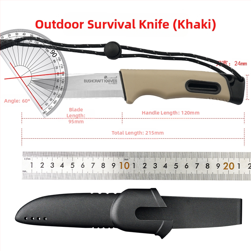 4ης γενιάς επιβίωσης εξωτερικού χώρου μαχαίρι - λεπίδα με ευθύγραμμη ακμή για διάνοιξη της ζούγκλας, πολυλειτουργικό μαχαίρι κάμπινγκ - μοντέλο F98SJ6JH85J7JH