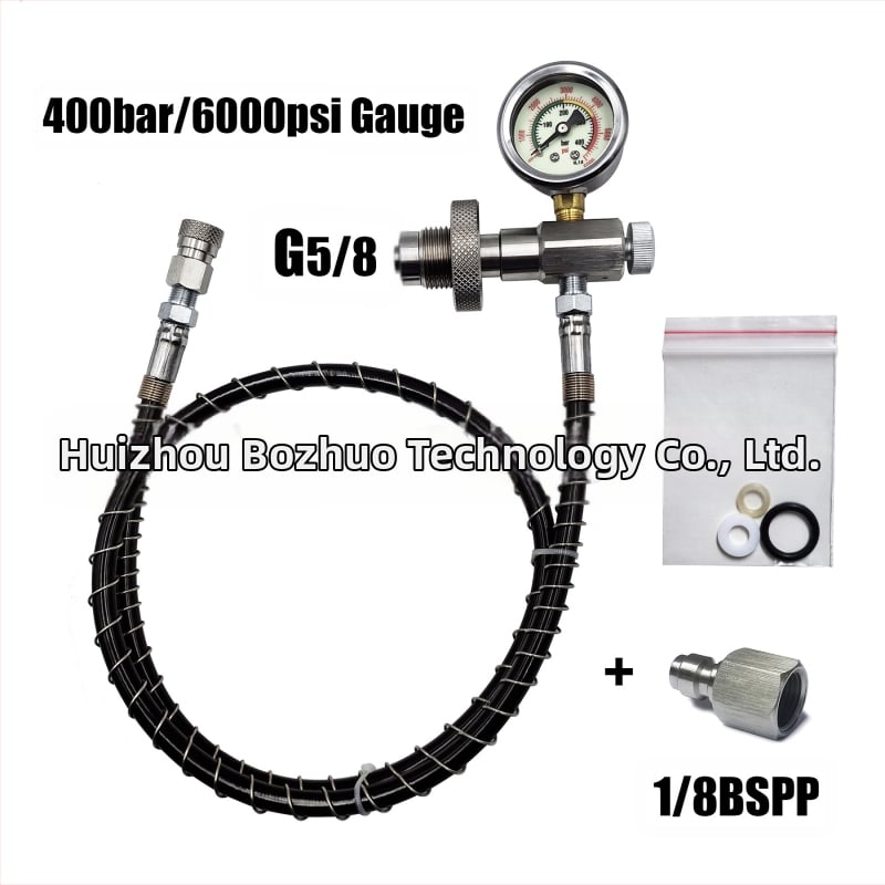 G5/8 προσαρμογέας φουσκώματος CO2, ατσάλι, εσωτερική βίδα