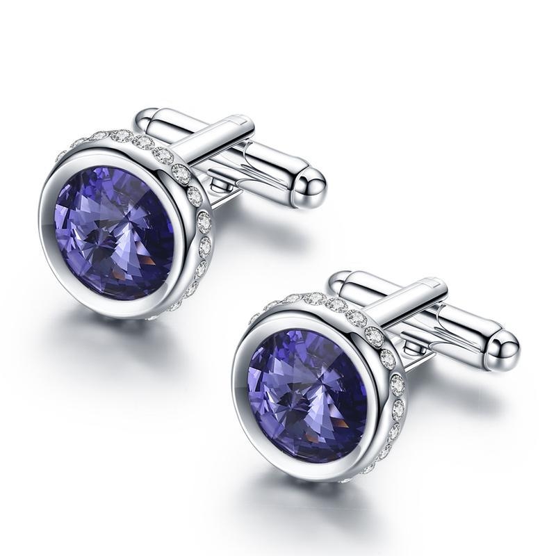 Vīriešu aproču pogas no ahāta ar zvaigznāja konstelācijas formu, kristāla dizains, kumu draugiem