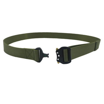 Νάιλον ζώνη με μεταλλική αγκράφα, σχέδιο Κόμπρα, πλάτος 3,8 εκ, πρωτότυπος σχεδιασμός