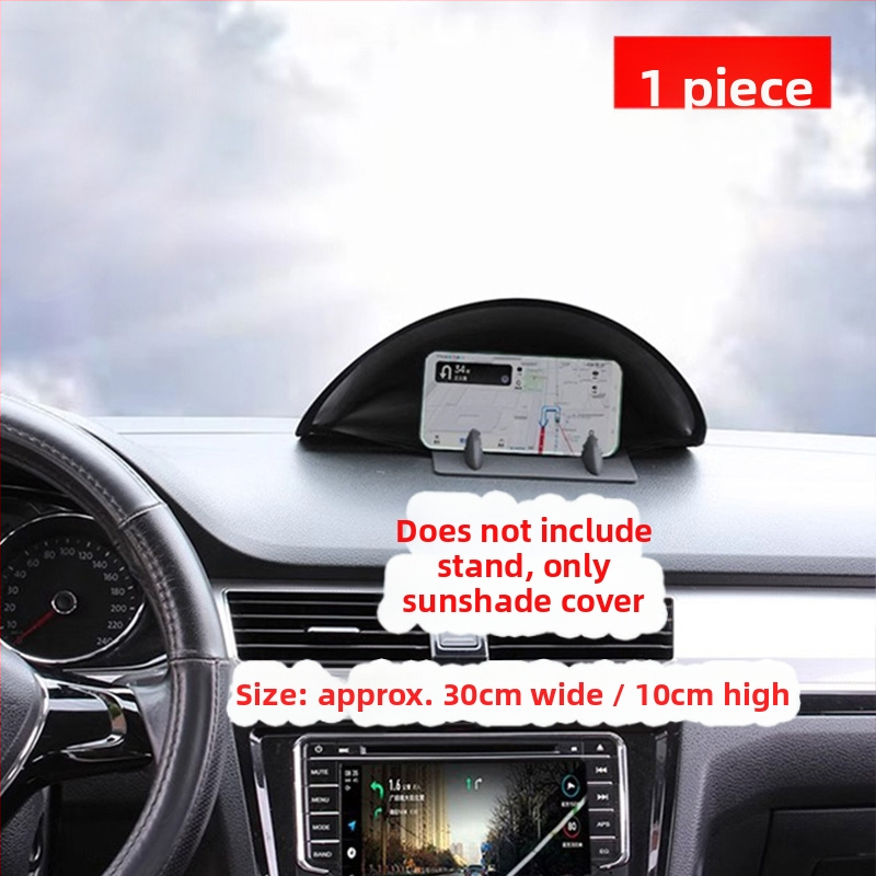 Autótelefon és műszerfal napellenző – összecsukható, antireflexiós, univerzális kompatibilitás, modell F77HJT789M6MMS