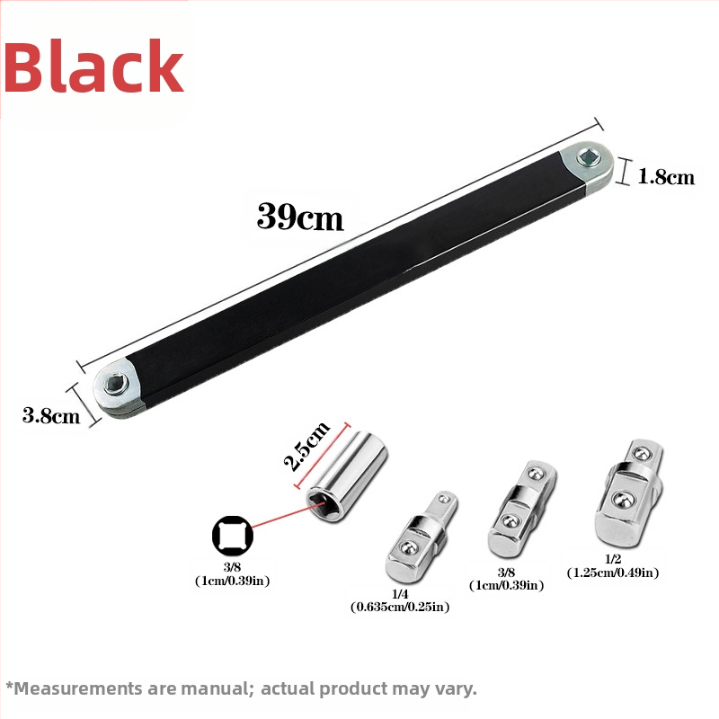 Κλειδί επέκτασης μπάρας αυτοκινήτου, για αποσυναρμολόγηση σε στενές σχισμές, διπλής κεφαλής, ηλεκτροπλατινωμένο ατσάλι A3, βάρος 0,72 kg, Μάρκα Other