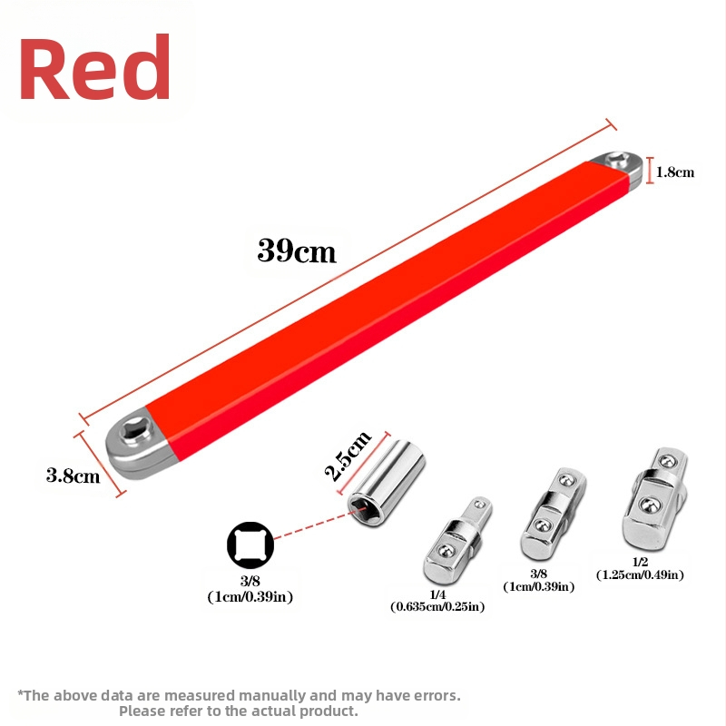 Κλειδί επέκτασης μπάρας αυτοκινήτου, για αποσυναρμολόγηση σε στενές σχισμές, διπλής κεφαλής, ηλεκτροπλατινωμένο ατσάλι A3, βάρος 0,72 kg, Μάρκα Other