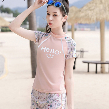 Παιδικό μαγιό δύο τεμαχίων με παντελόνια, νάιλον ύφασμα; Vinylon 91–95% εξωτερικά και επένδυση Vinylon 91–95%; κωδικός Hg15615441