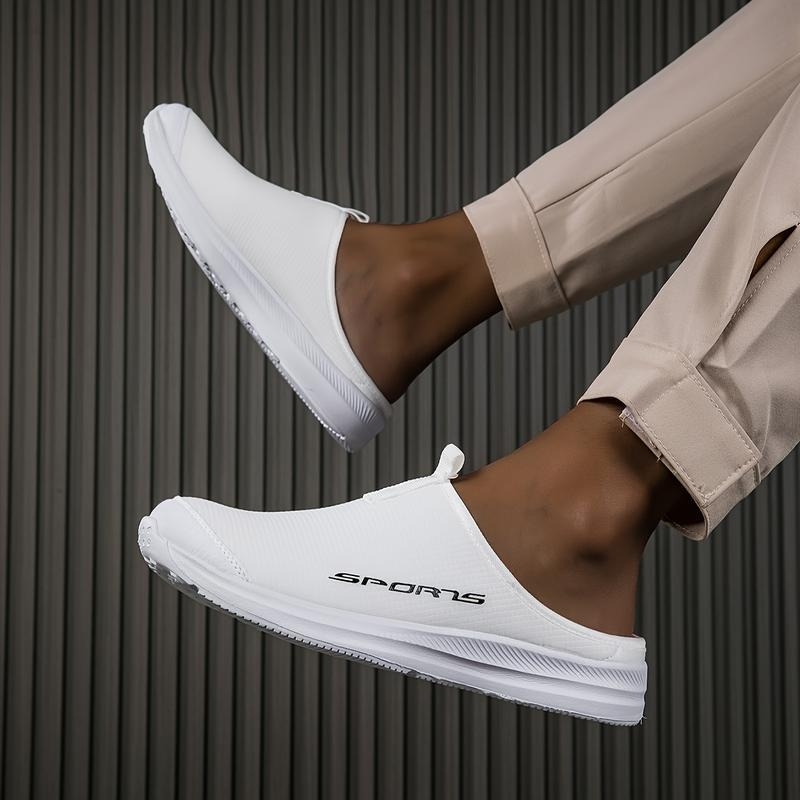 Férfi Slip-On szabadidőcipő üreges dizájnnal, lélegző és könnyű, kender fonat talppal