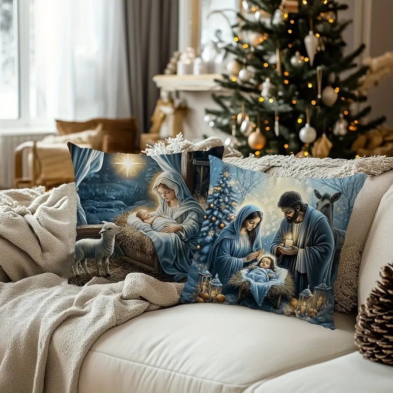 Set huse de pernă – Amestec de in, umplutură: 100% PP bumbac, stil modern minimalist, cod articol B86, personalizare disponibilă