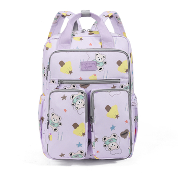 Σακίδιο μαμάς και μωρού με μεγάλη χωρητικότητα, πολλαπλές θήκες, ύφασμα Oxford, καμπύλου σχήματος λουρί ώμου, μοντέρνο και πρακτικό