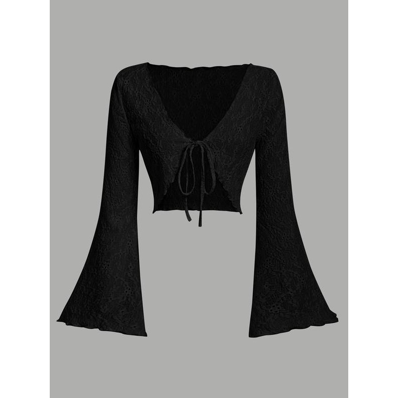 Moteriška megztinė su Batwing rankovėmis suknelė, Chenille audinys, apykaklė kaip marškinėlis, gėlių įsiuvų detalė, ruduo 2022