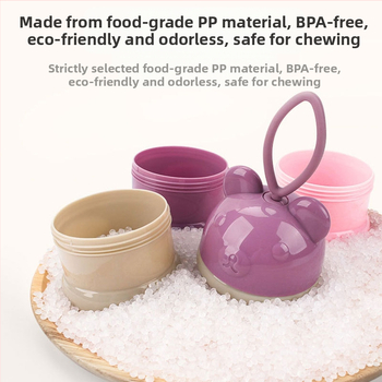 Garui Φορητό τριών επιπέδων κουτί αποθήκευσης γάλακτος σε σκόνη για νεογνά