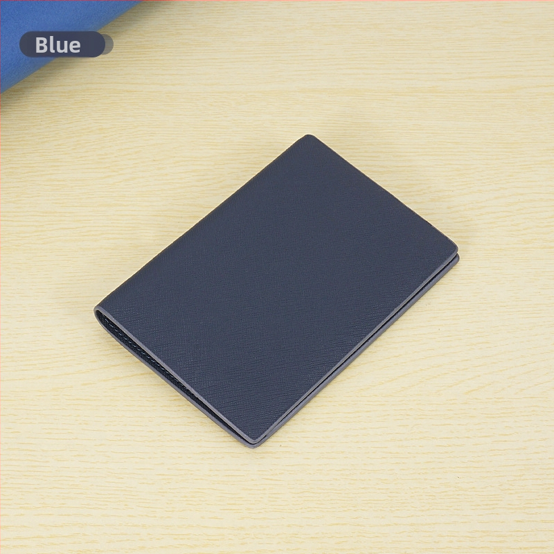 Θήκη διαβατηρίου Zolanc από γνήσιο δέρμα, διπλής όψης κατασκευή, 2 πτυχώσεις, unisex, πολλαπλές θήκες για κάρτες, επένδυση πολυεστέρα