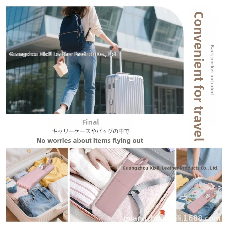 Taška na uloženie kulmy na vlasy — nylon, kubický tvar, viacúčelová, japonský štýl, na cestovanie, odolná voči teplu do 300°C