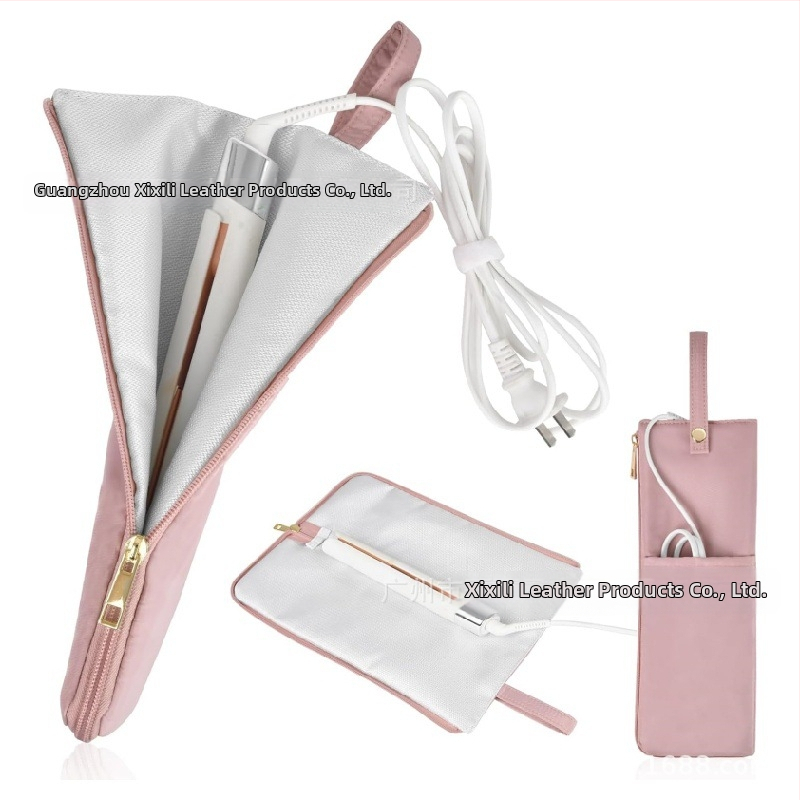 Garbanų formavimo plaukų garintuvo laikymo krepšys — nailonas, kubo formos, daugiafunkcinis, japonų stilius, kelionėms, atsparus iki 300°C