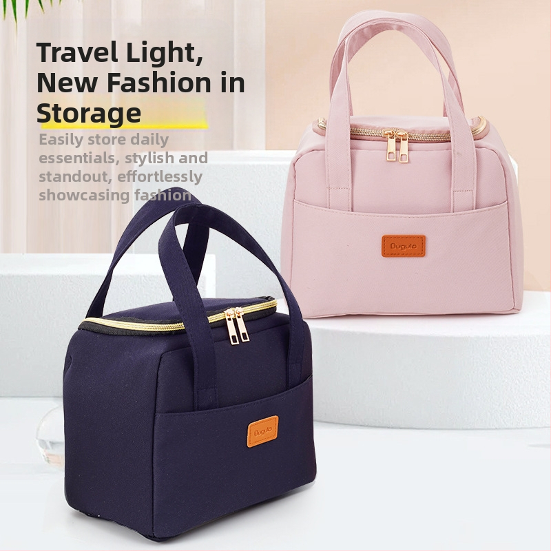 Τσάντα καλλυντικών για γυναίκες – Αδιάβροχη, Μεγάλη χωρητικότητα, Φορητή, Πολυλειτουργική, Για ταξίδια (Μοντέρνο μινιμαλιστικό στυλ)