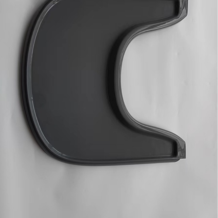 Barošanas paliktnis bērnu krēsliņam, plastmasas, apaļš, viengabala veidota virsma, Korejas stils