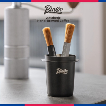 Bincoo Βούρτσα Καφέ – Καθαριστικό εργαλείο από κράμα αλουμινίου για μπαρ καφέ και μύλο καφέ – Σύγχρονο μινιμαλιστικό στυλ